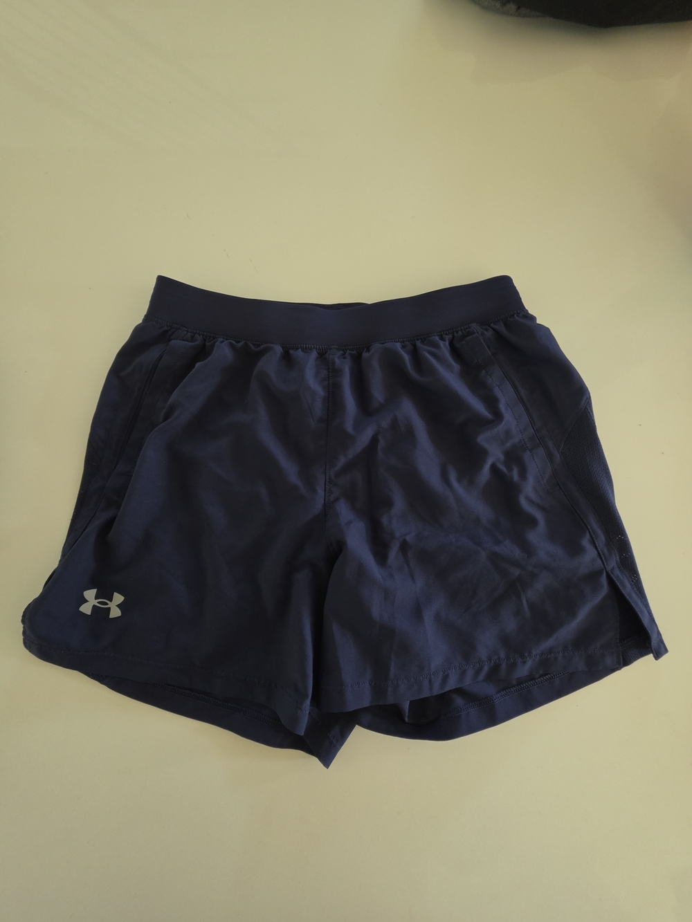 Under Armour Men's Navy Athletic Running Shorts